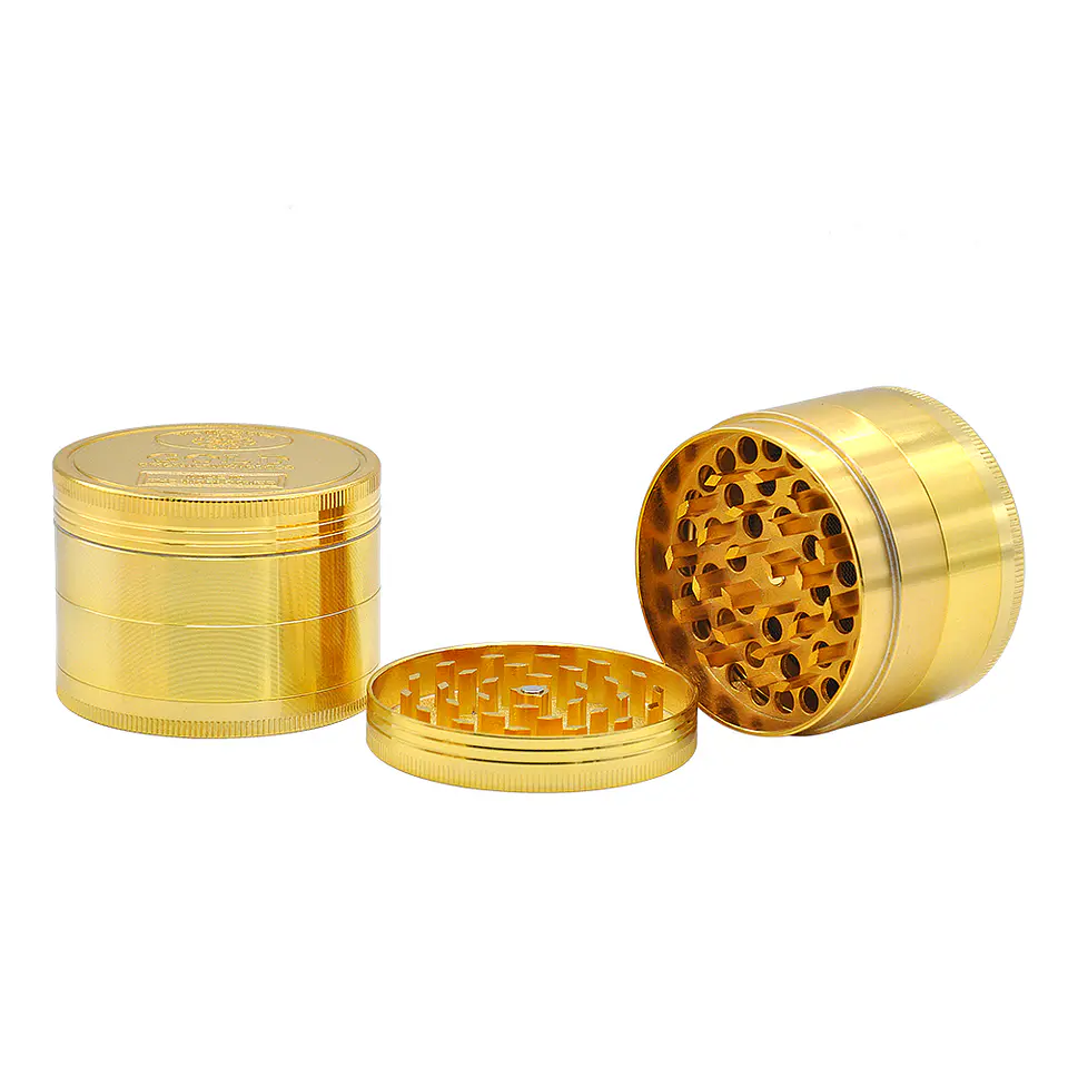 Moledor Metal Toppuff Gold - 4 Partes (50mm) 8