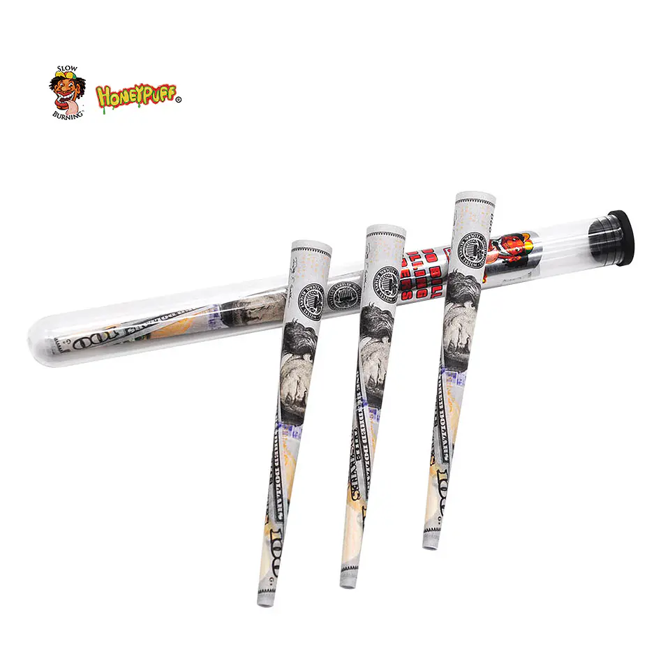 Conos Pre-enrolados Honeypuff 100 Dolares (Pack 3) 2