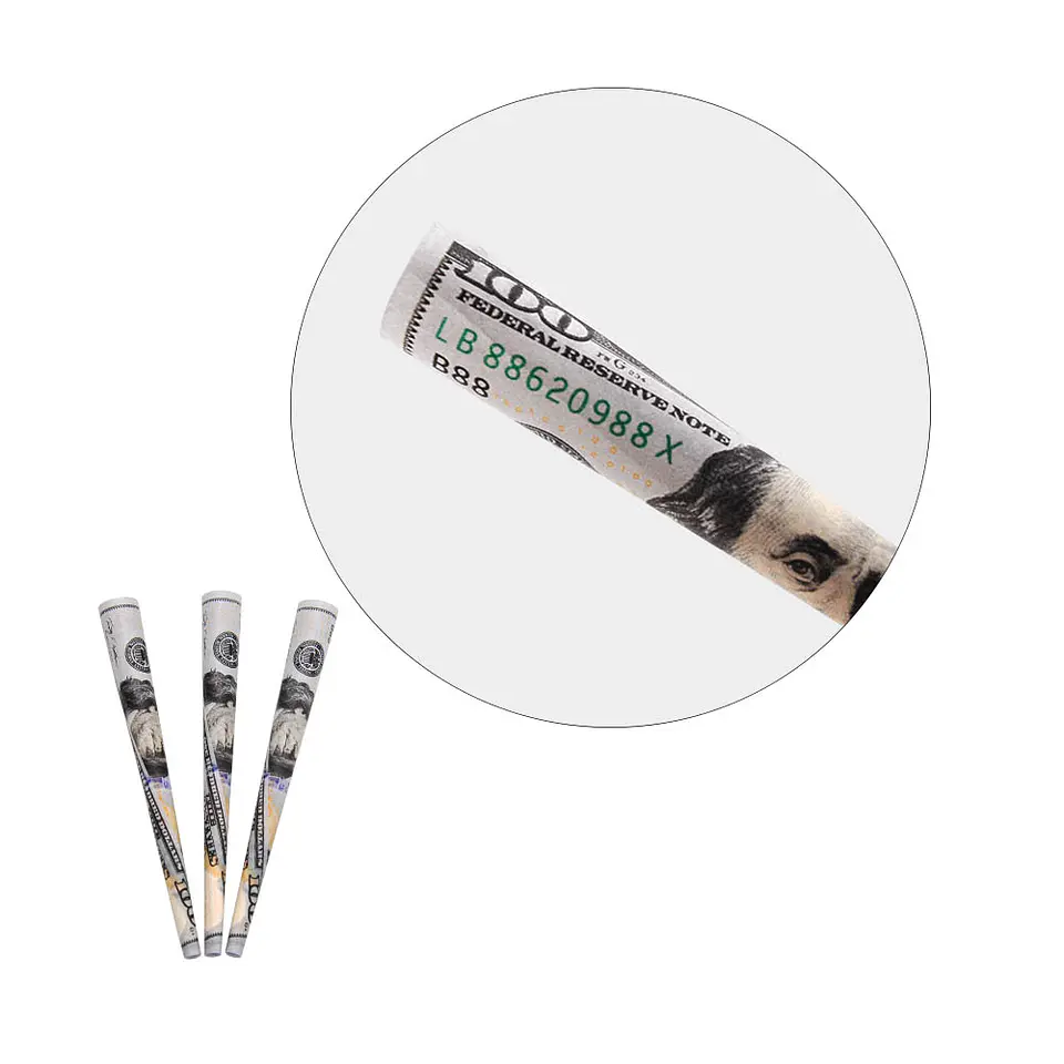 Conos Pre-enrolados Honeypuff 100 Dolares (Pack 3) 9