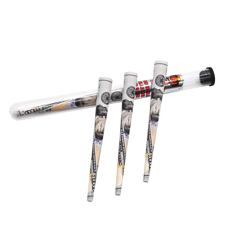 Conos Pre-enrolados Honeypuff 100 Dolares (Pack 3) 12