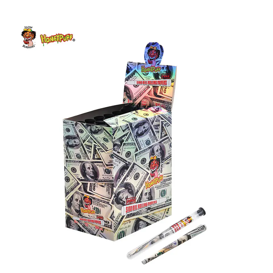 Conos Pre-enrolados Honeypuff 100 Dolares (Pack 3) 13