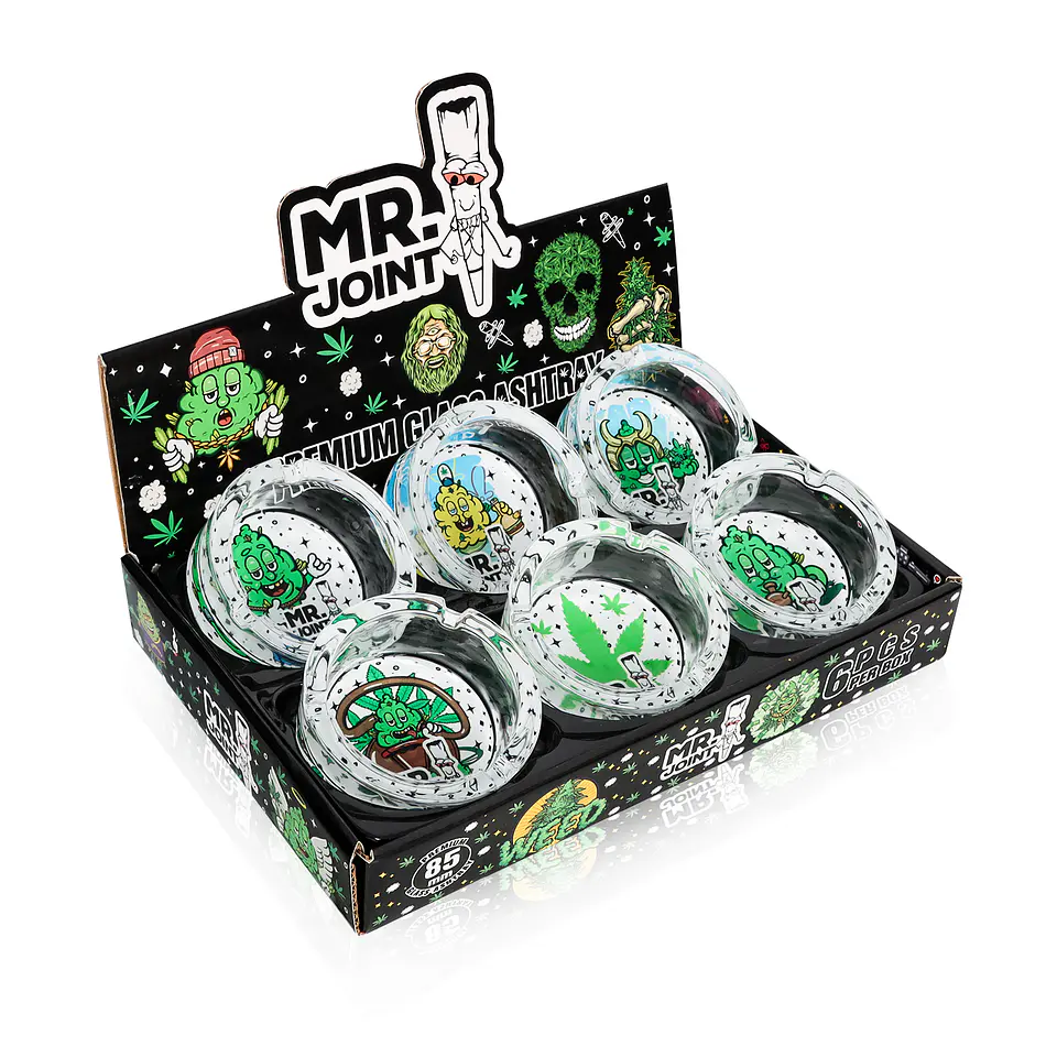 Cenicero de Pyrex Premium Mr. Joint - 85mm 15