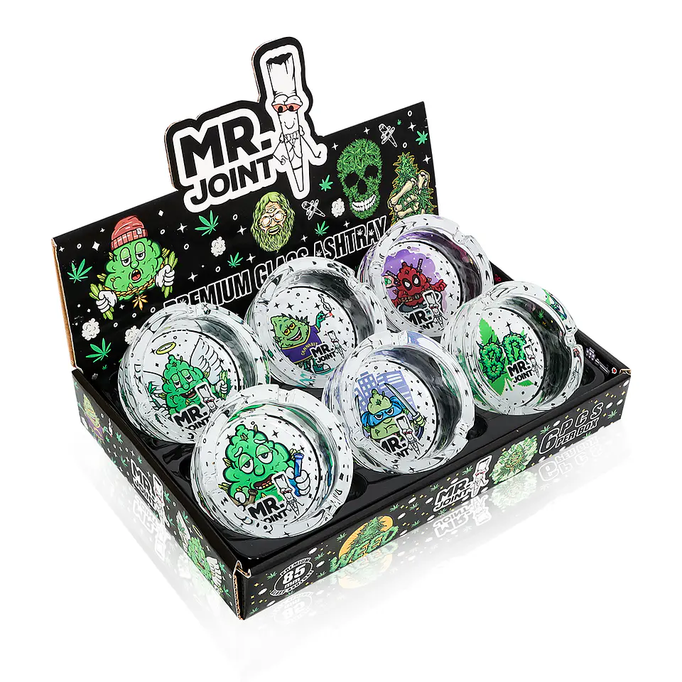 Cenicero de Pyrex Premium Mr. Joint - 85mm 22