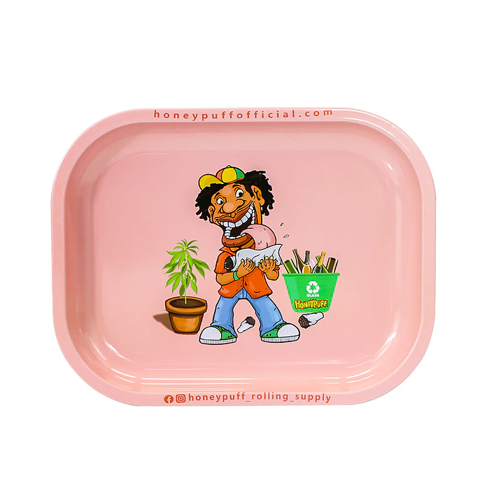 Bandeja de Enrolado Honeypuff - Edición Pink Cartoon 3