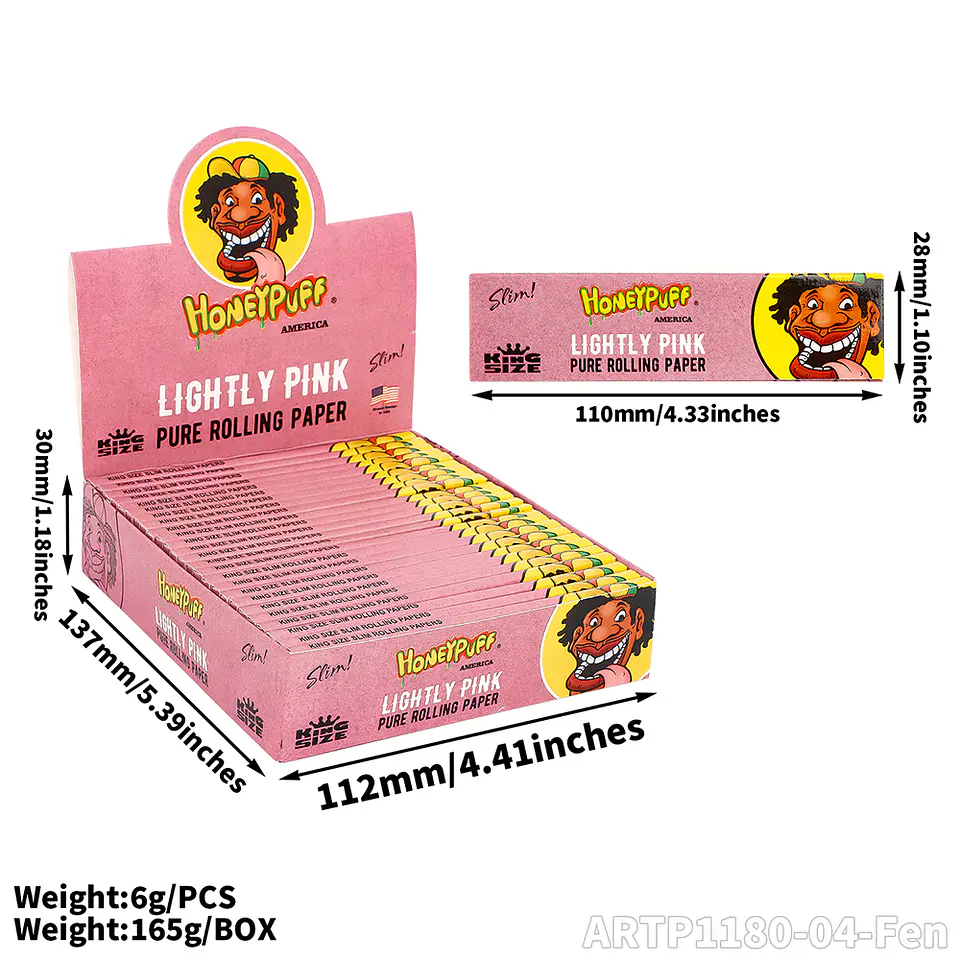 Papelillos Honeypuff King Size Slim 11