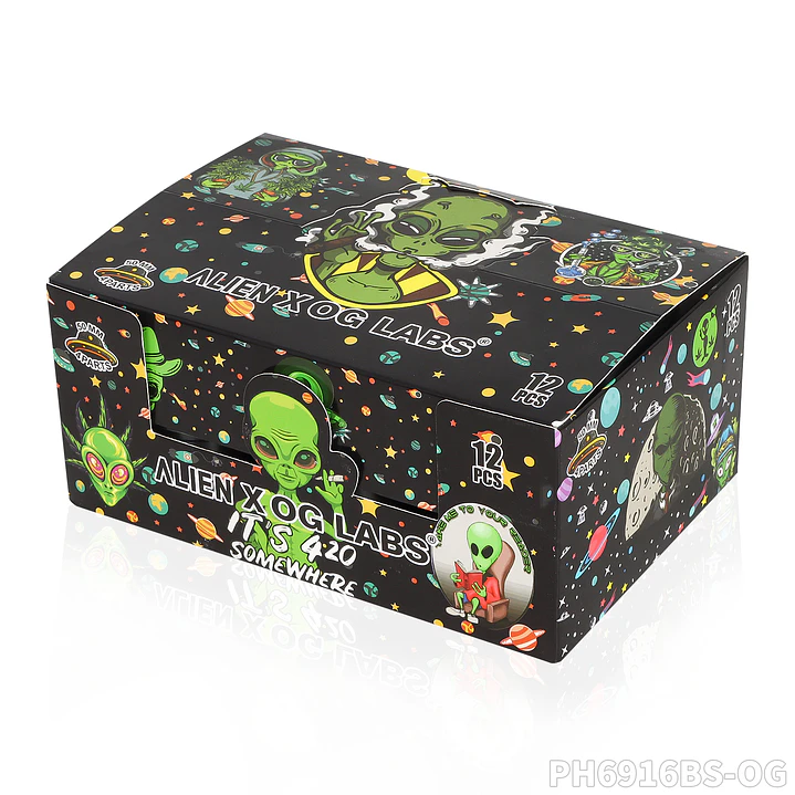 Grinder, Moledor de Metal Alien X OG Labs - 4 Partes (50mm) 11