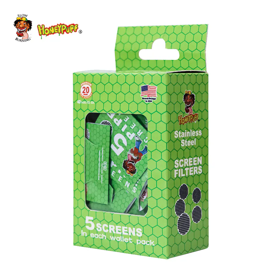Rejillas Metálicas Honeypuff para Pipas y Bongs (Pack x5) 2