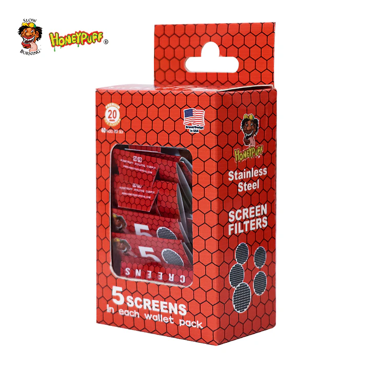 Rejillas Metálicas Honeypuff para Pipas y Bongs (Pack x5) 3