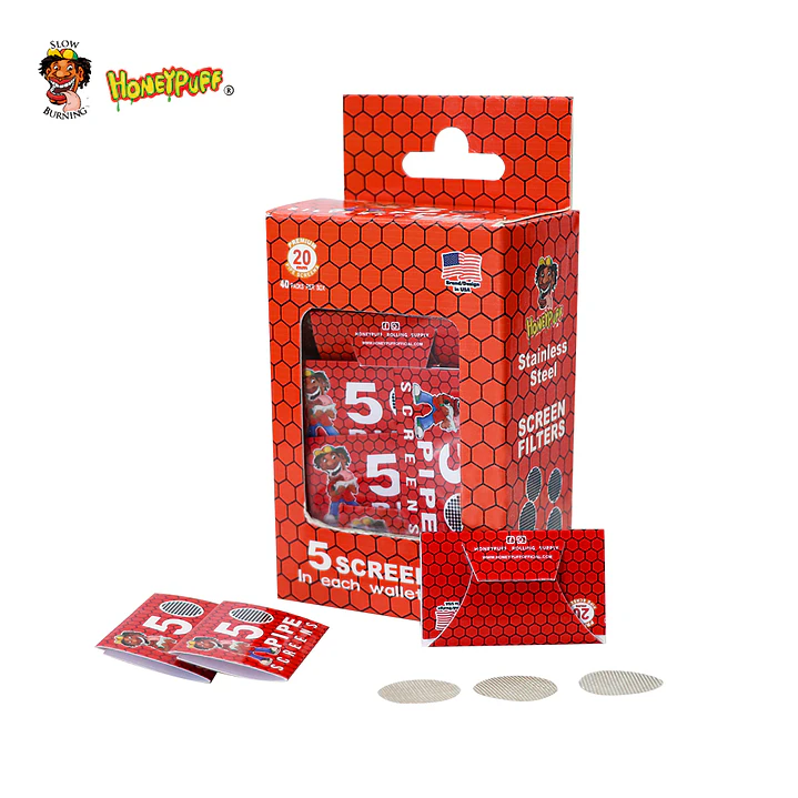 Rejillas Metálicas Honeypuff para Pipas y Bongs (Pack x5) 5