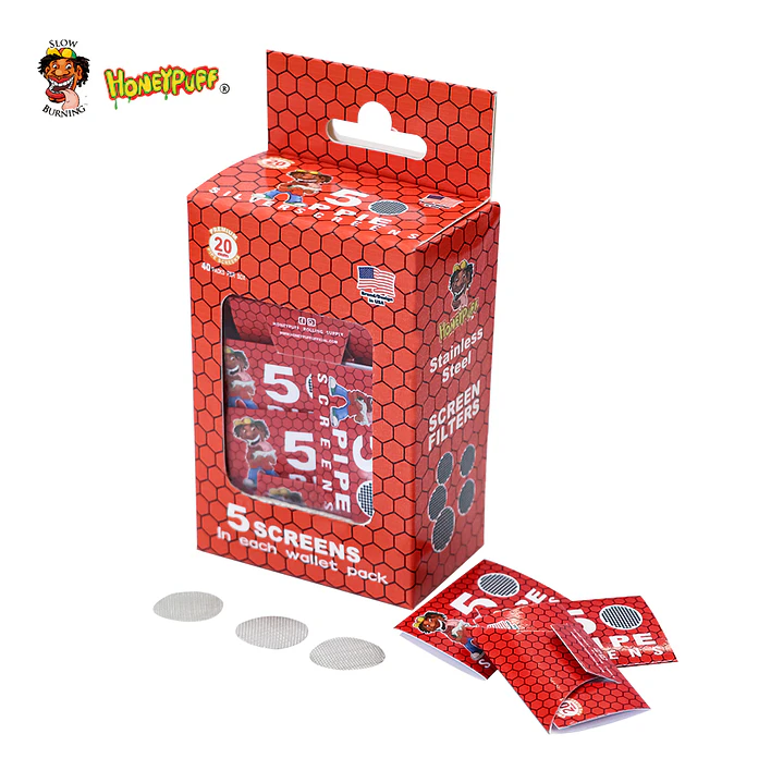 Rejillas Metálicas Honeypuff para Pipas y Bongs (Pack x5) 6
