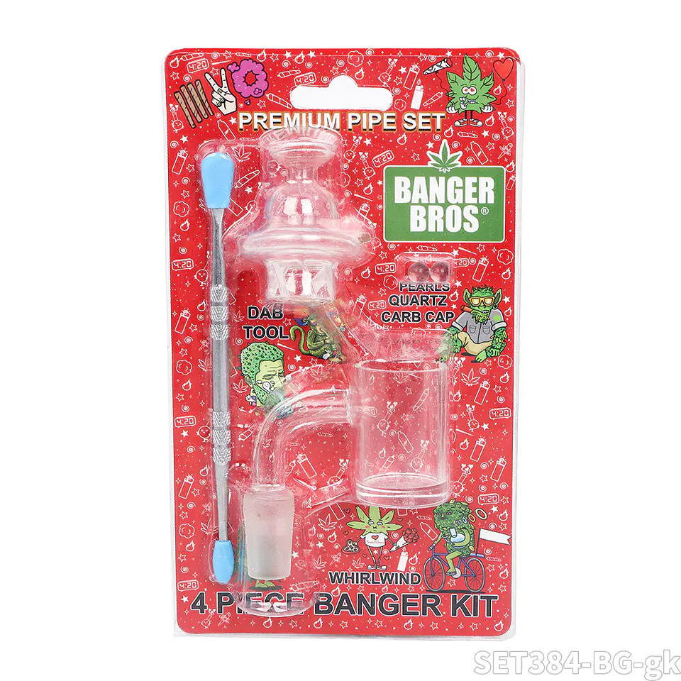 Kit de Banger de Cuarzo Banger Bros - 4 Piezas (Whirlwind) 1