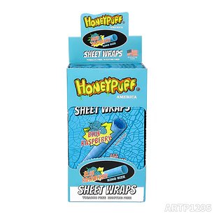 Honeypuff Sheet Wraps - Envoltorios de Cáñamo con Sabores (Pack x5)