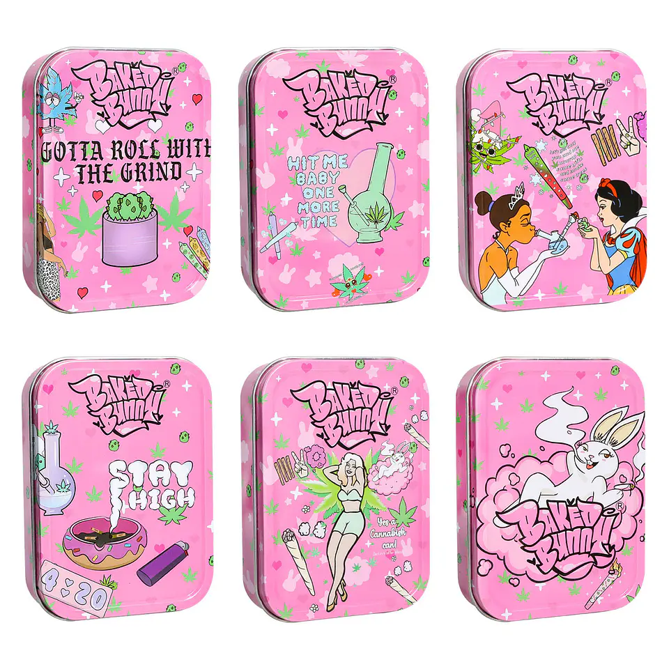 Contenedor de Almacenamiento Baked Bunny - Premium Stash Tin 1
