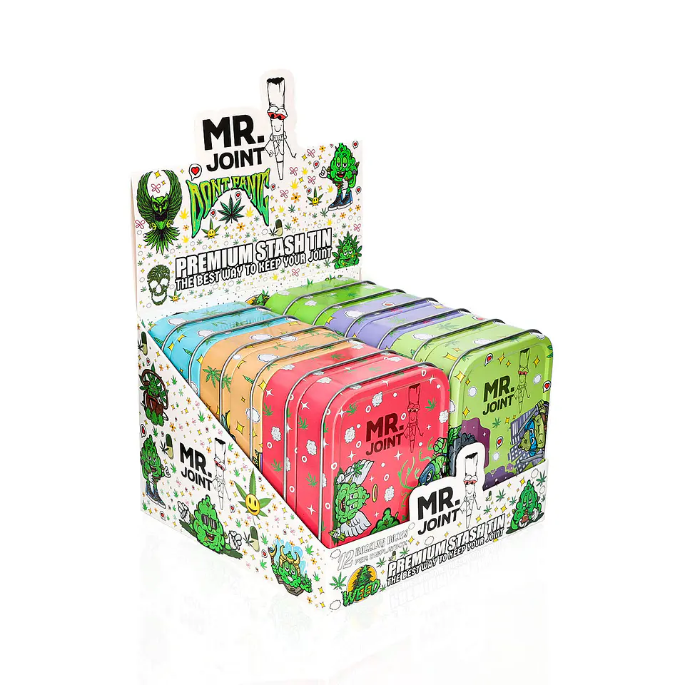 Contenedor de Almacenamiento Mr. Joint - Premium Stash Tin 1