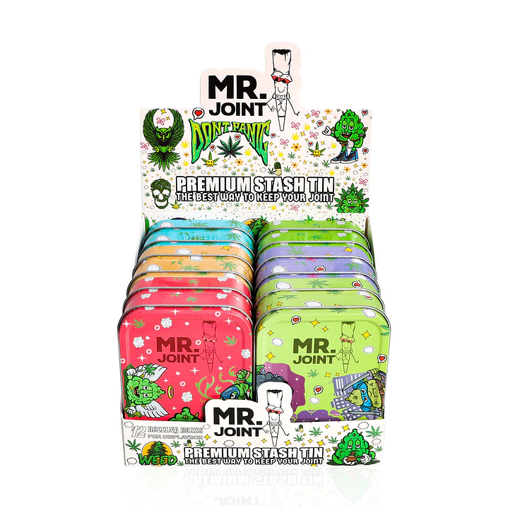 Lata de Almacenamiento Mr. Joint - Premium Stash Tin 10