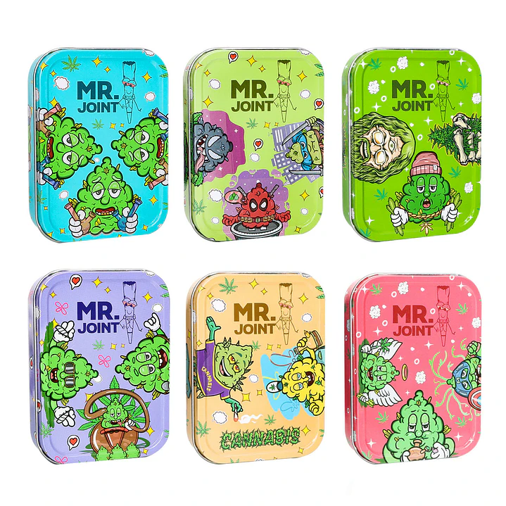 Lata de Almacenamiento Mr. Joint - Premium Stash Tin 12