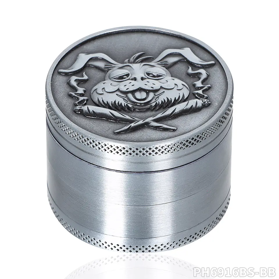 Moledor de Metal Baked Bunny - 4 Partes (50mm) 1
