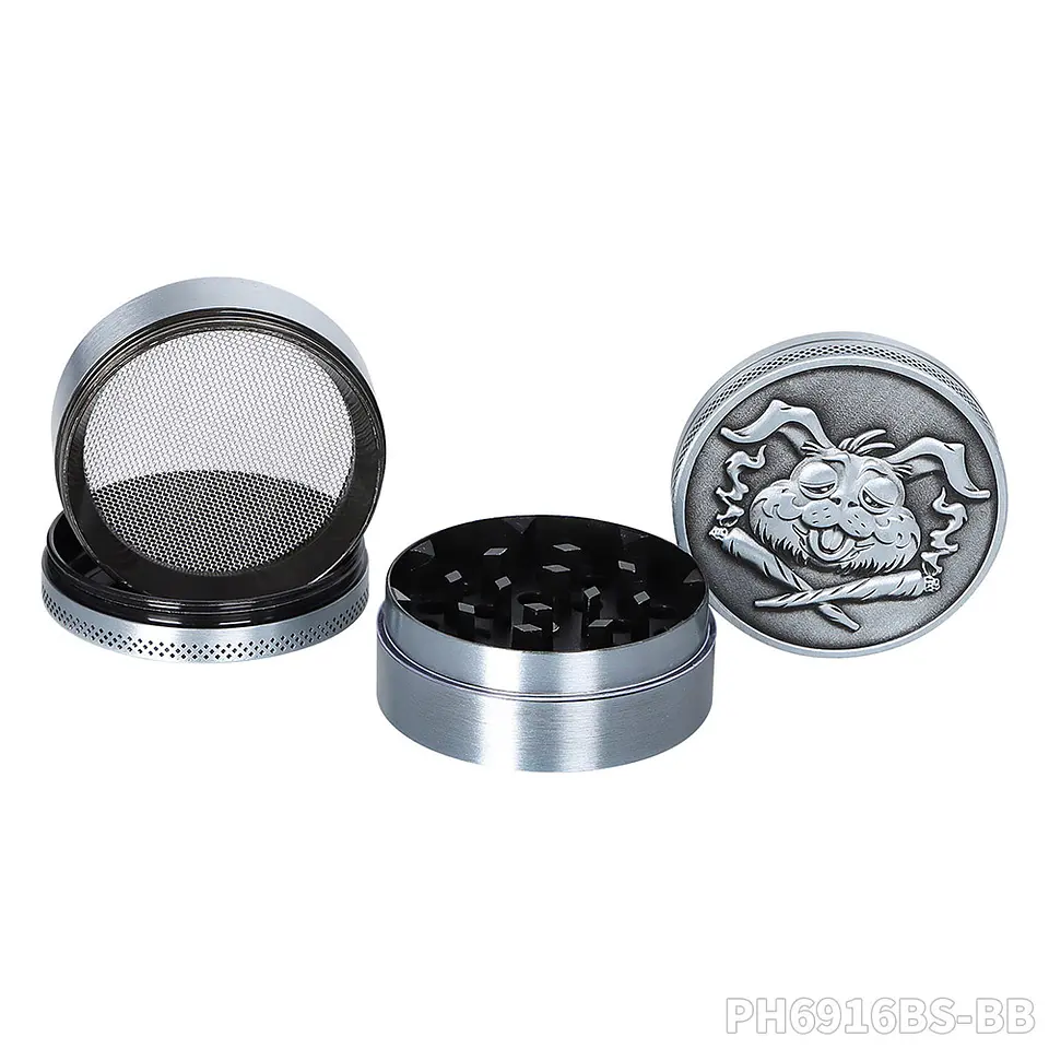 Moledor de Metal Baked Bunny - 4 Partes (50mm) 5