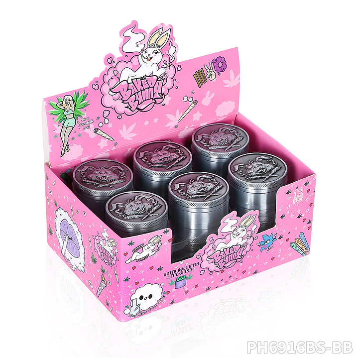 Grinder de Metal Baked Bunny - 4 Partes (50mm) 6