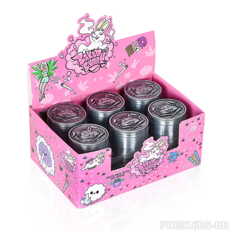 Moledor de Metal Baked Bunny - 4 Partes (50mm) 6
