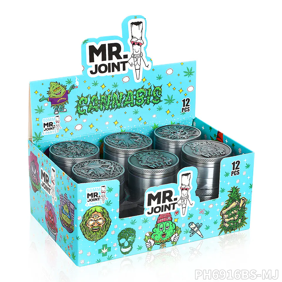 Moledor de Metal Mr. Joint Premium - 4 Partes (50mm) 10