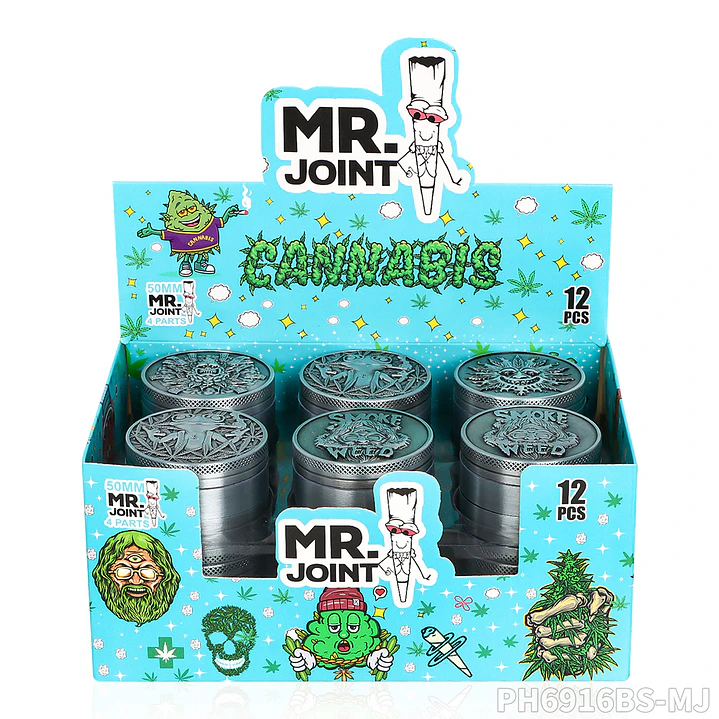 Grinder de Metal Mr. Joint Premium - 4 Partes (50mm) 11