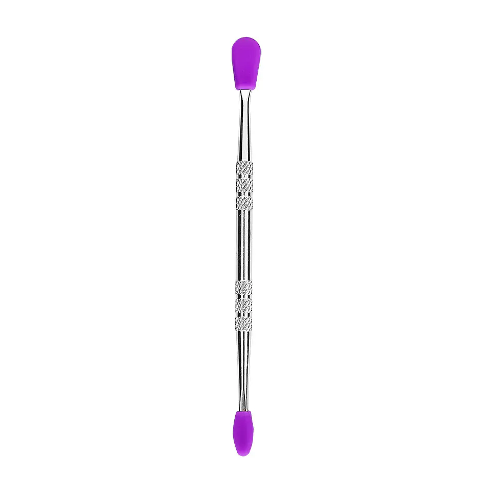 Dab Tool de Acero con Puntas de Silicona - Banger Bros 4