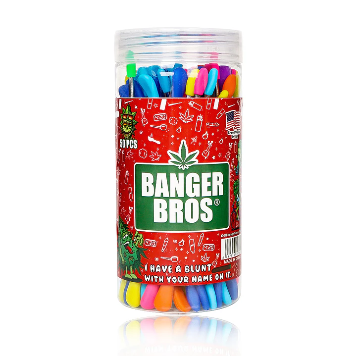 Dab Tool de Acero con Puntas de Silicona - Banger Bros 1