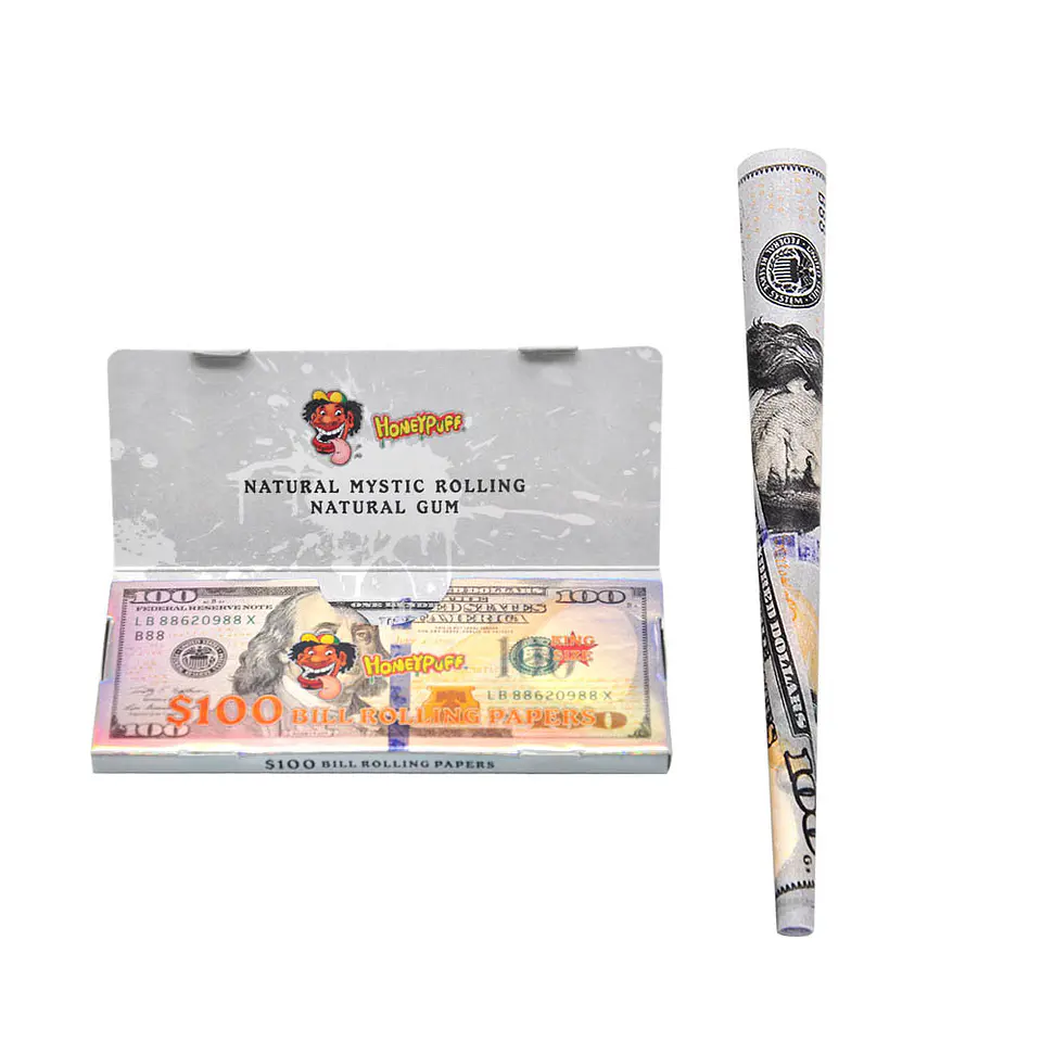 Papelillos Honeypuff 100 Dolares  - King Size 1