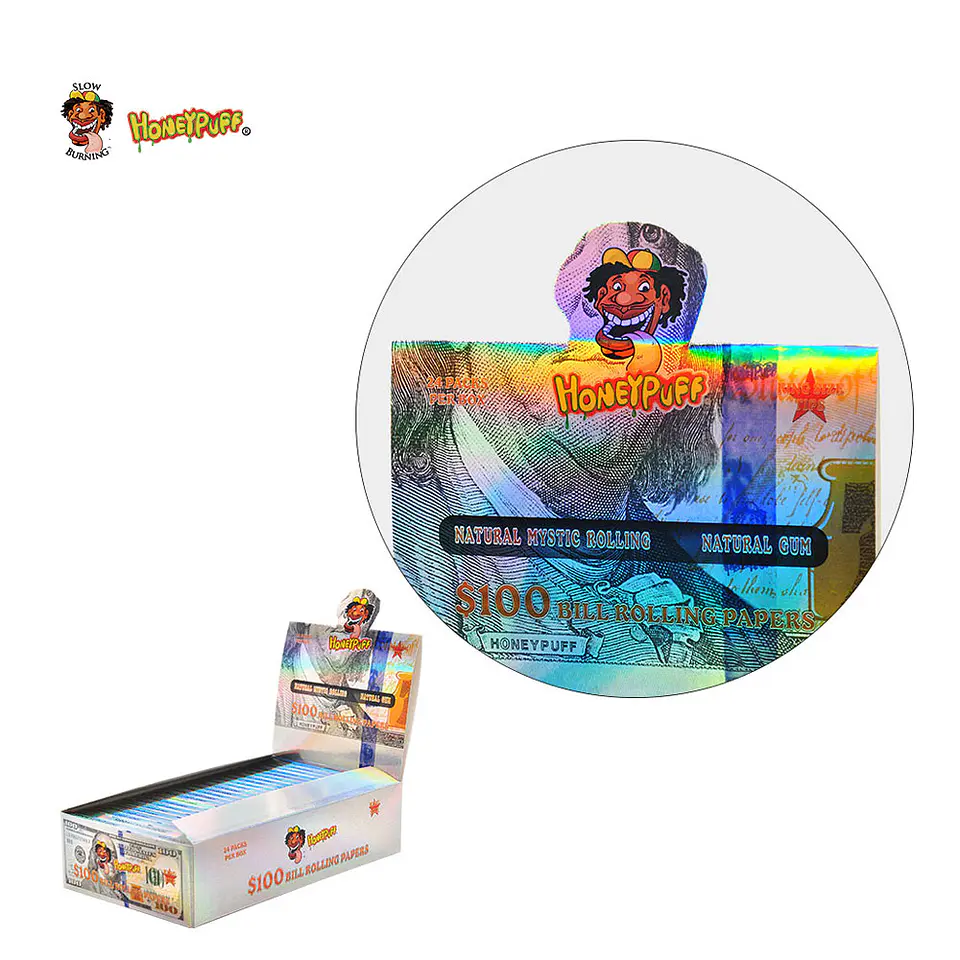 Papelillos Honeypuff 100 Dolares  - King Size 5