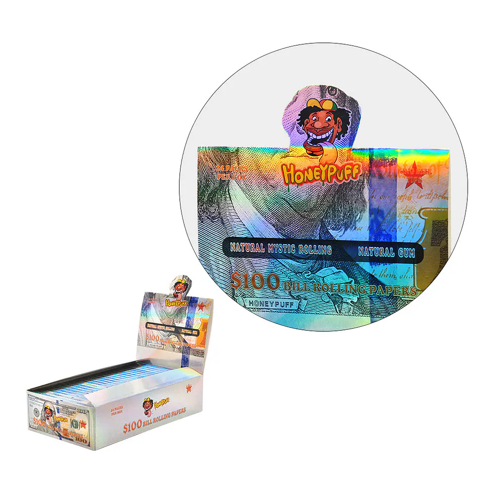 Papelillos Honeypuff 100 Dolares  - King Size 14