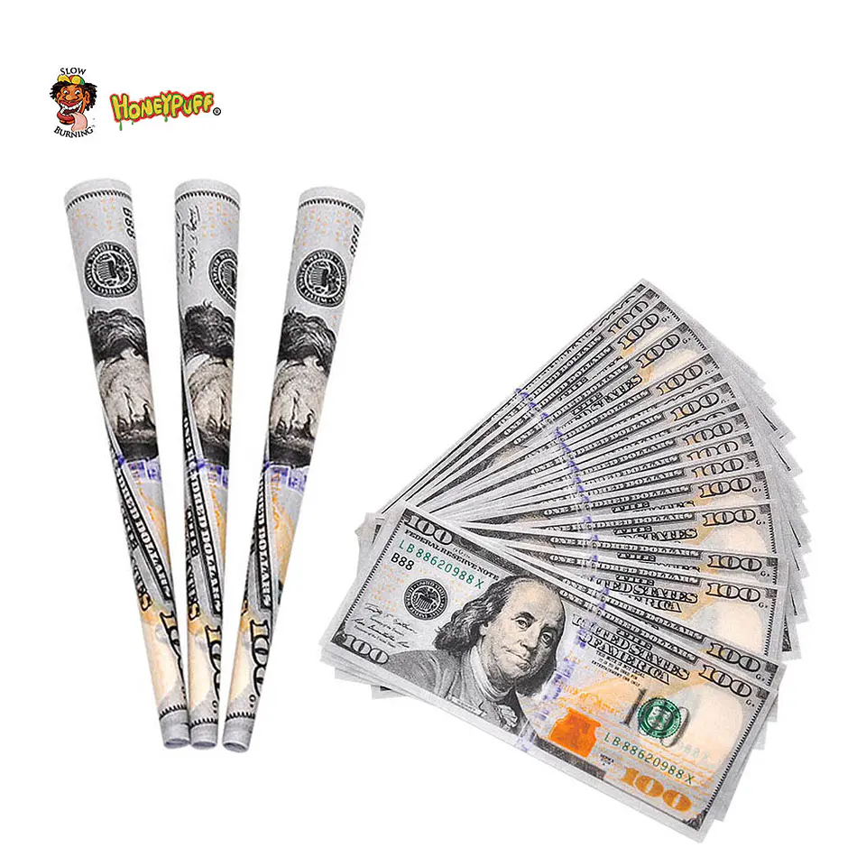 Papelillos Honeypuff 100 Dolares  - King Size 20