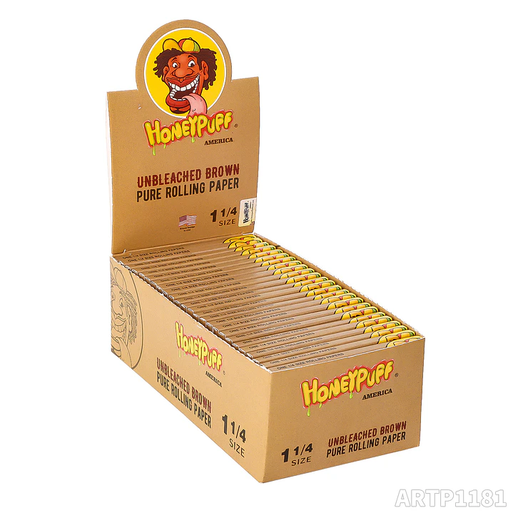 Papelillos Honeypuff Ultra Thin Black - Tamaño 1 1/4 5