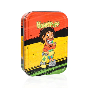 Lata de Almacenamiento Honeypuff Reggae Edition - Premium Stash Tin
