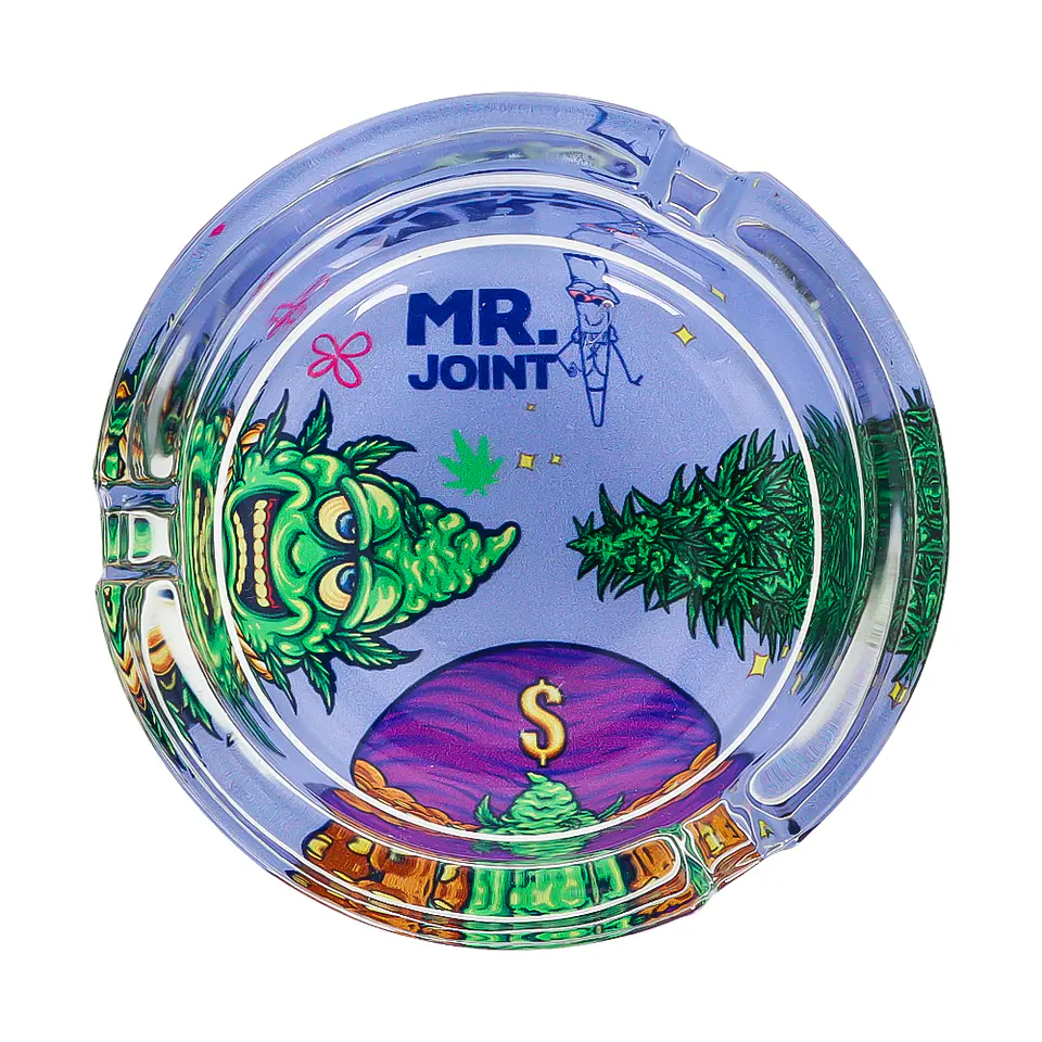 Cenicero de Pyrex Premium Mr. Joint - 85mm 3