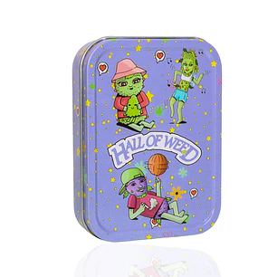 Lata de Almacenamiento Hall of Weed - Premium Stash Tin