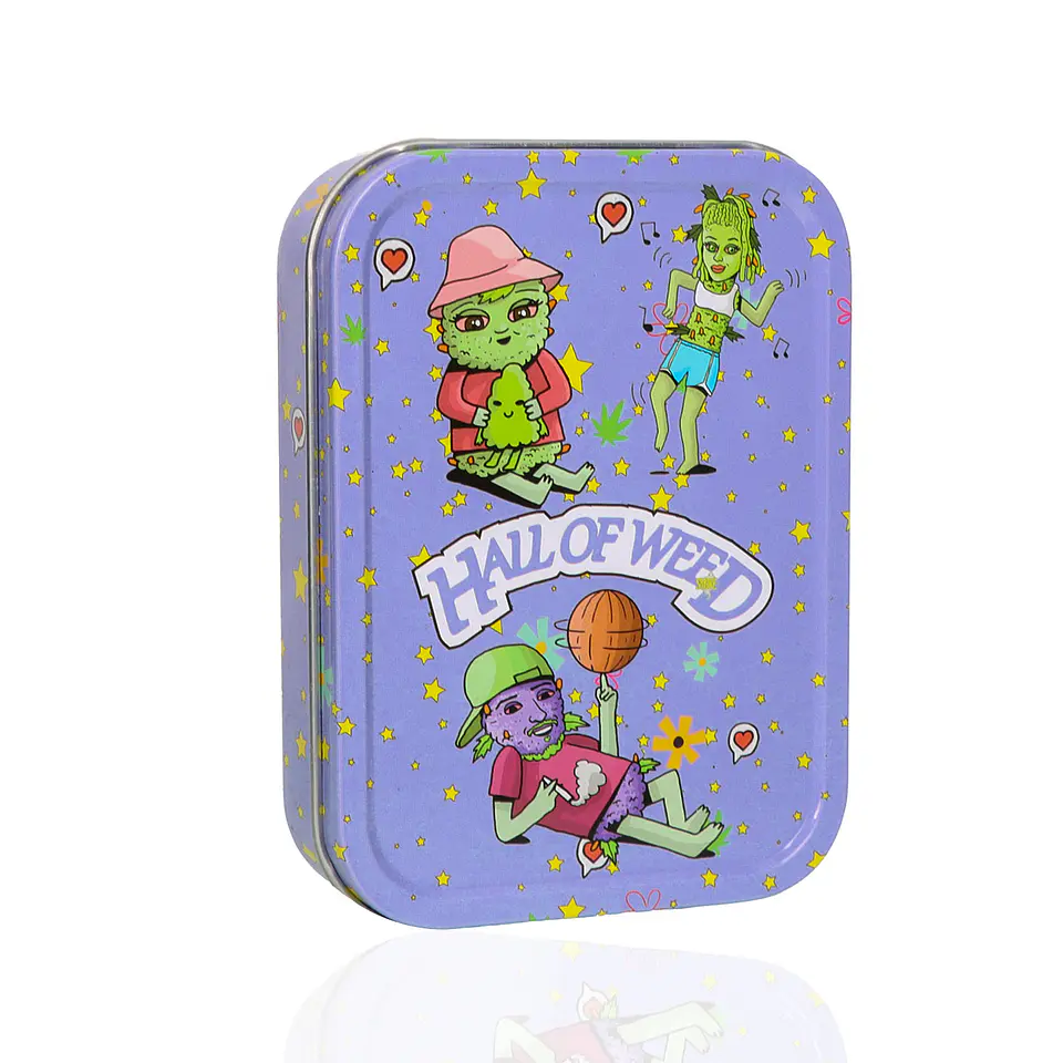Contenedor de Almacenamiento Hall of Weed - Premium Stash Tin 2