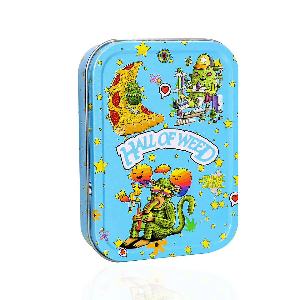 Contenedor de Almacenamiento Hall of Weed - Premium Stash Tin 3