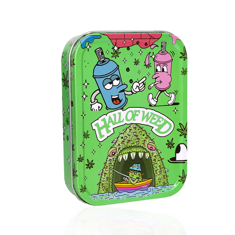 Contenedor de Almacenamiento Hall of Weed - Premium Stash Tin 5