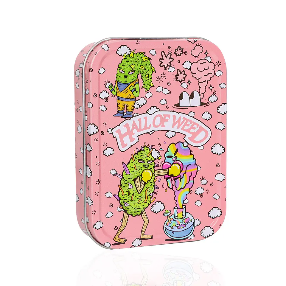 Contenedor de Almacenamiento Hall of Weed - Premium Stash Tin 6