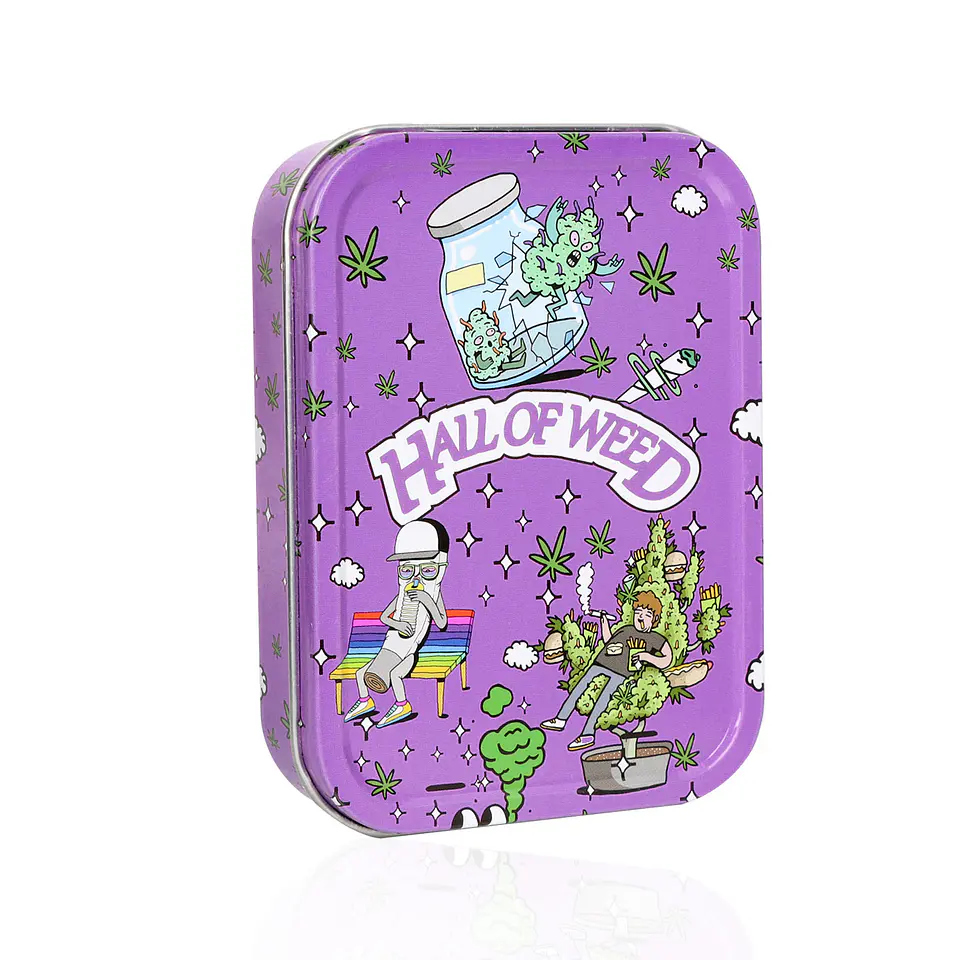 Contenedor de Almacenamiento Hall of Weed - Premium Stash Tin 7