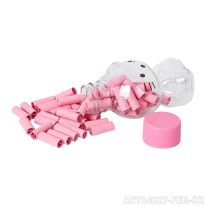 Filtros Stoner Kitty Pink - Frasco de Vidrio con 50 Tips 3