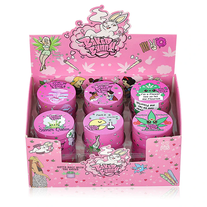 Grinder de Metal Baked Bunny Pink Edition - 4 Partes (50mm) 9