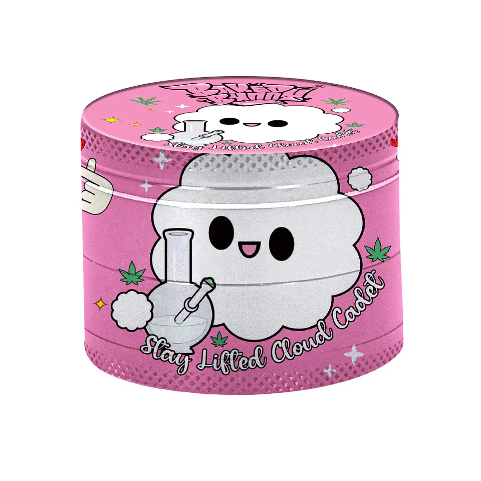 Moledor Baked Bunny Pink Edition - 4 Pisos 50mm ( 6 Diseños )  12