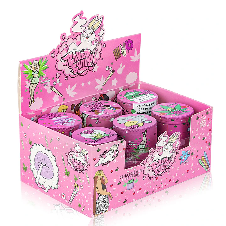 Grinder de Metal Baked Bunny Pink Edition - 4 Partes (50mm) 16