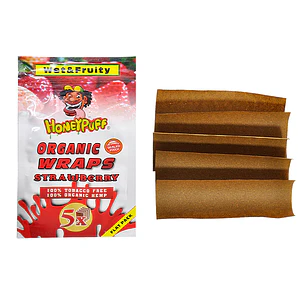 Blunts Honeypuff Organic Wraps ( Pack x5)