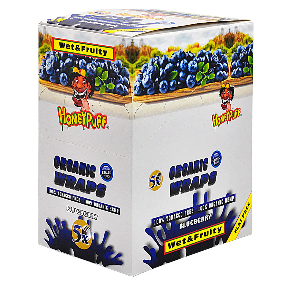 Blunts Honeypuff Organic Wraps ( Pack x5) 3