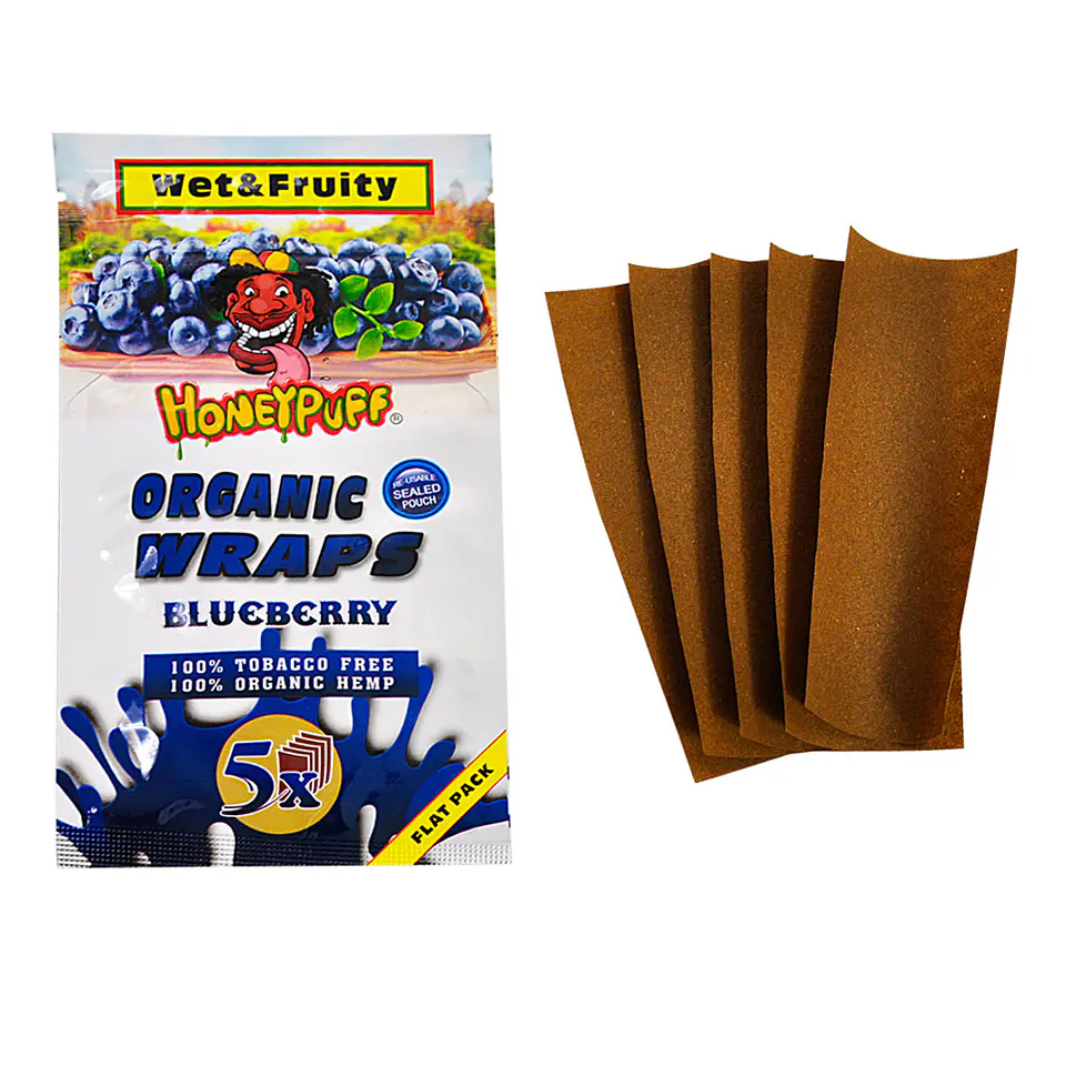 Blunts Honeypuff Organic Wraps ( Pack x5) 4