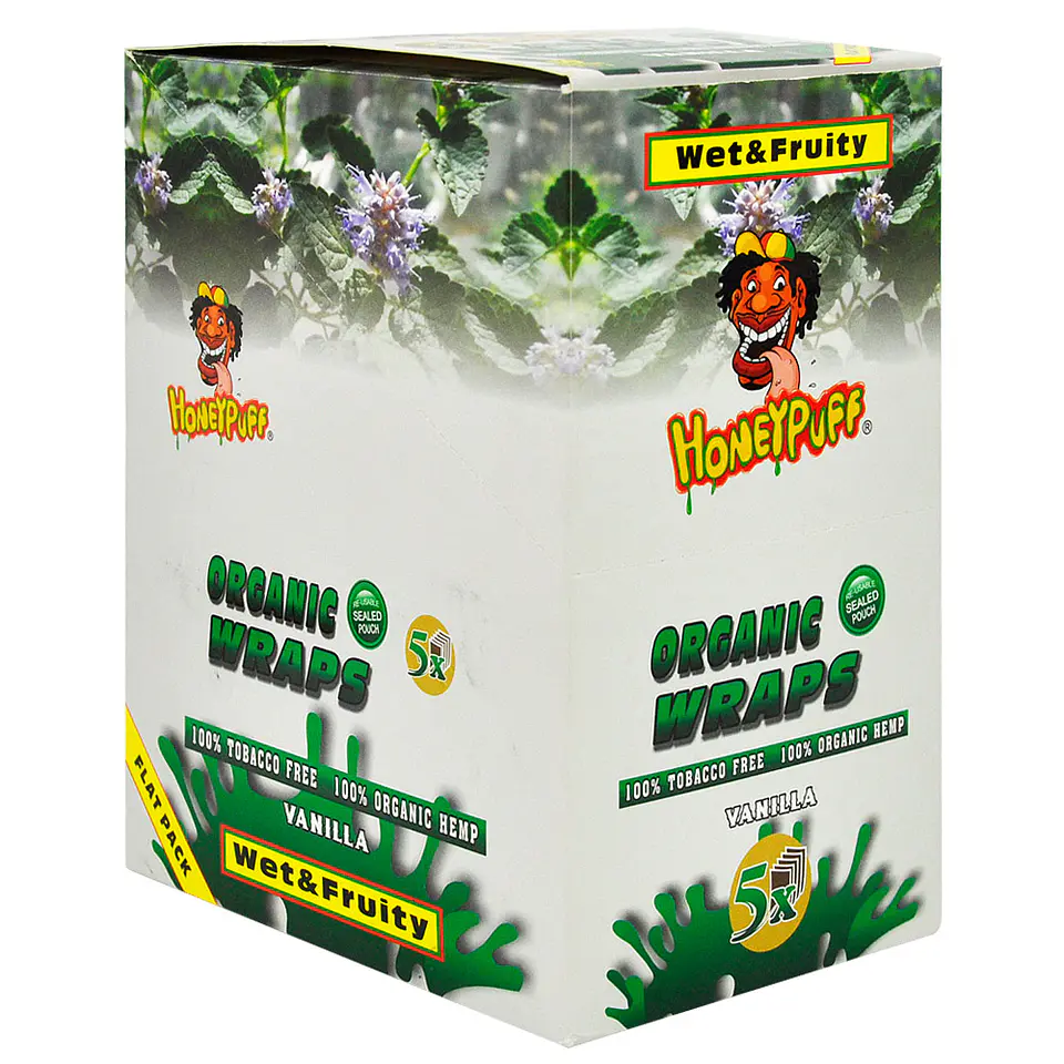 Blunts Honeypuff Organic Wraps ( Pack x5) 5