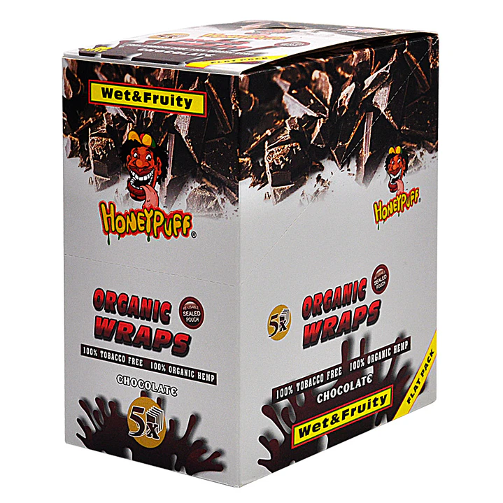 Honeypuff Organic Hemp Wraps Sabores x5  7